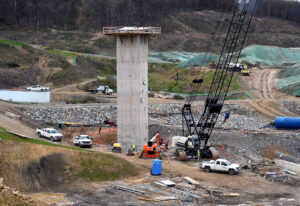 Work continues on the Flegal Dam and Reservoir project